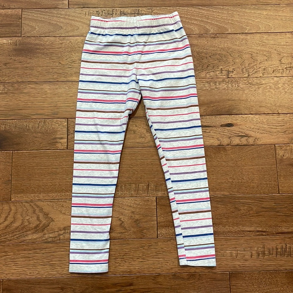 Carters Kid Girls Stripped Leggings - Size 8/8A